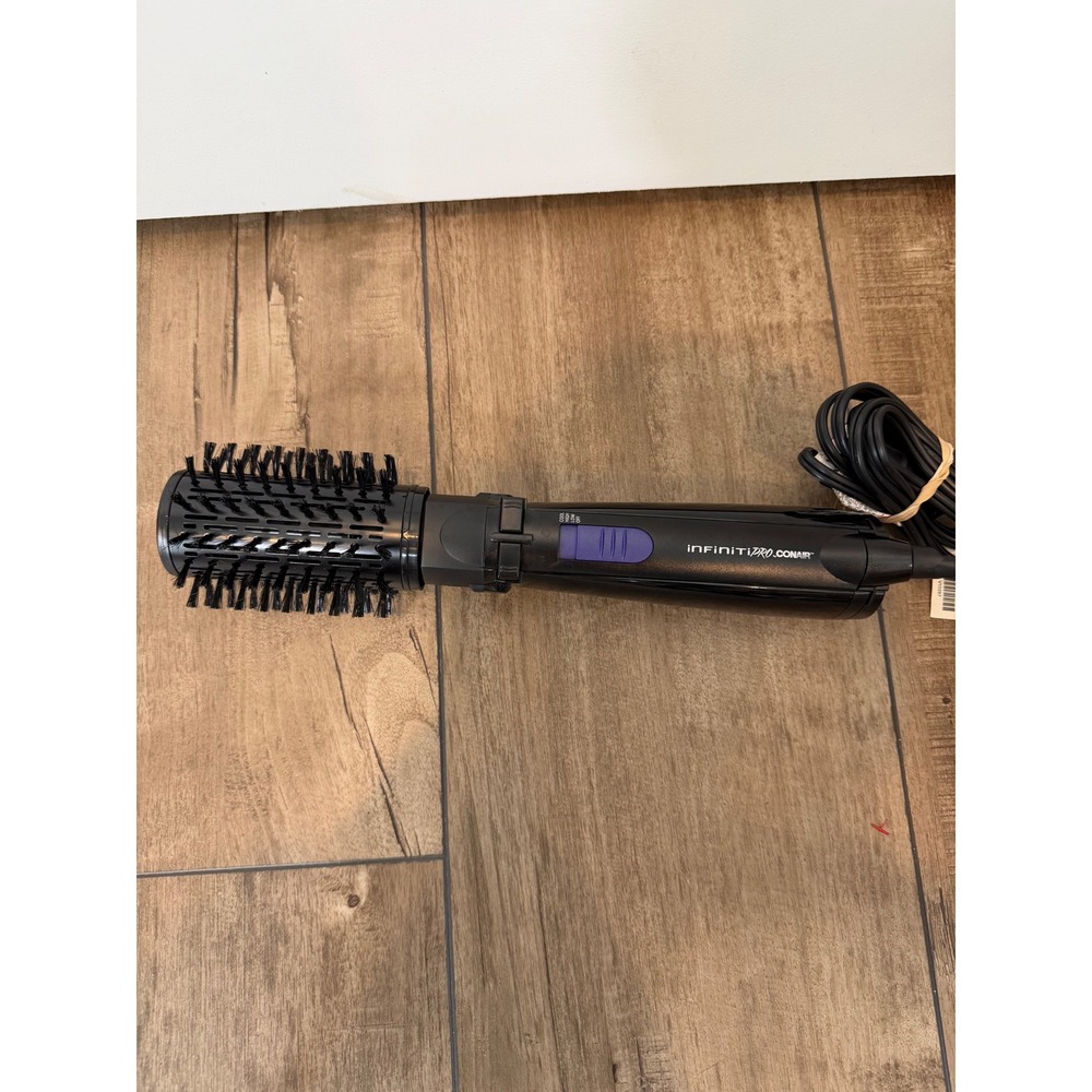 Conair Infiniti Pro Hot Air Brush Black BC178 Ionic Styling Tool 500W